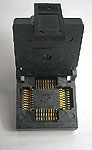 Loranger 3729-381-6217 open top, 36 pin QFN test socket.