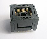 Yamaichi IC120-0324-309 open top, 32 pin PLCC socket.