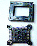 Yamaichi IC149-100-014-S5 open top 100 pin QFP development test socket.